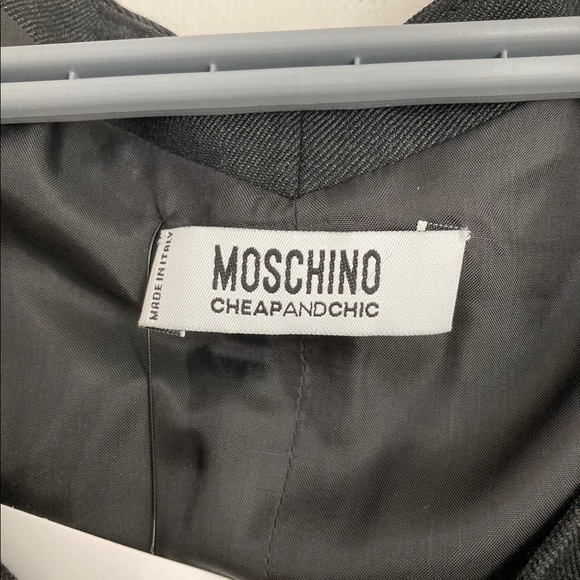 MOSCHINO Virgin Wool Knee-Length Dress - Picture 3 of 3